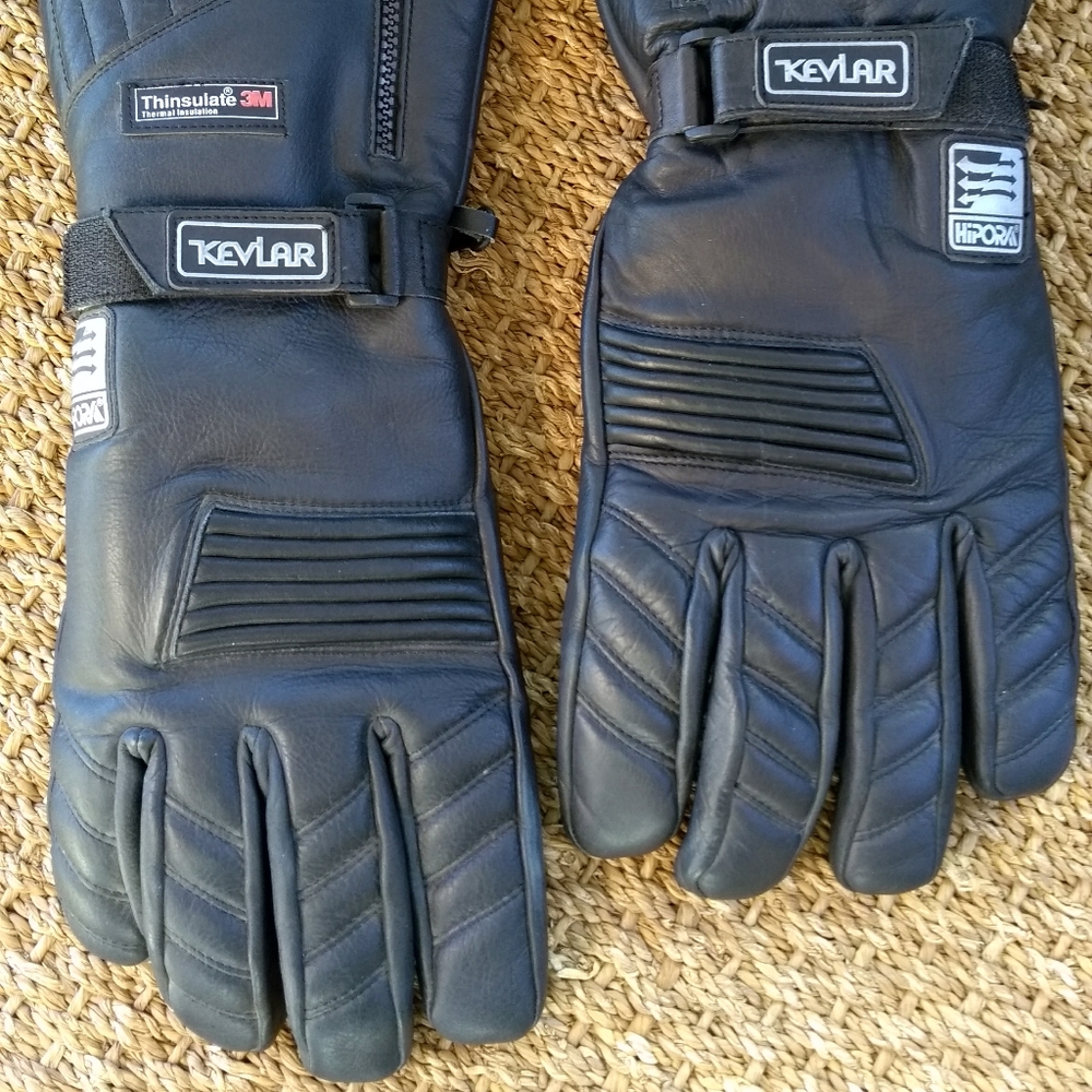 XL-XXXL Leather Kevlar Winter Motorcycle Gloves